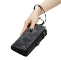 CASEME Etui Pokrowiec Portfel do Samsung Galaxy S22 Ultra 5G czarny