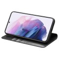 QIALINO Eleganckie Skórzane Etui do Samsung Galaxy S22+ 5G czarne