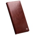 QIALINO Eleganckie Skórzane Etui do Samsung Galaxy S22 Ultra 5G brązowe