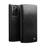 QIALINO Eleganckie Skórzane Etui do Samsung Galaxy Note 20 Ultra czarne