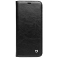 Qialino Skórzany Pokrowiec Samsung Galaxy S9 czarny