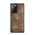 CASEME Etui Pokrowiec Portfel do Samsung Galaxy Note20 Ultra brązowy