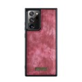 CASEME Etui Pokrowiec Portfel do Samsung Galaxy Note20 Ultra czerwony