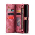 CASEME Etui Pokrowiec Portfel do Samsung Galaxy Note20 Ultra czerwony