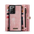 CASEME Etui Pokrowiec Portfel do Samsung Galaxy Note20 Ultra różowy