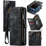 CASEME Etui Pokrowiec Portfel do Samsung Galaxy Note20 Ultra czarny