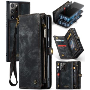 CASEME Etui Pokrowiec Portfel do Samsung Galaxy Note20 Ultra czarny