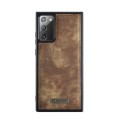 CASEME Etui Pokrowiec Portfel do Samsung Galaxy Note 20 brązowy