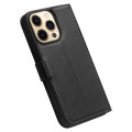 QIALINO Biznesowe Skórzane Etui do iPhone 14 Pro Max czarne