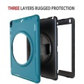 Pancerne Etui Obudowa z Uchwytem do iPad 9.7 niebieskie