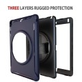 Pancerne Etui Obudowa z Uchwytem do iPad 9.7 / iPad Air 2 / iPad Pro 9.7 granatowe