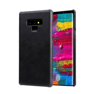 Skórzane etui ochronne typu plecki Galaxy Note 9 - czarne