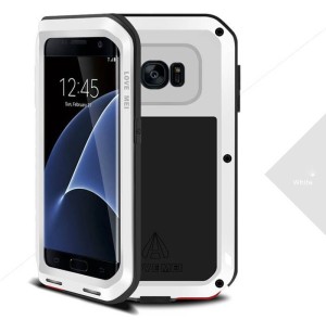 Pancerne Etui LOVE MEI GALAXY S7 EDGE białe