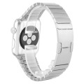Stalowa Bransoleta Panelowa do Apple Watch 38mm/40mm - kolor srebrny