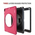 Pancerne Etui Obudowa z Uchwytem do iPad 9.7 / iPad Air 2 / iPad Pro 9.7 różowe