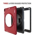 Pancerne Etui Obudowa z Uchwytem do iPad 9.7 / iPad Air 2 / iPad Pro 9.7 czerwone