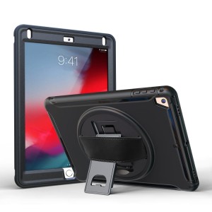 Pancerne Etui Obudowa z Uchwytem do iPad 9.7 / iPad Air 2 / iPad Pro 9.7 czarne