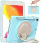Pancerne Etui Obudowa z Uchwytem do iPad 9.7 / iPad Air 2 / iPad Pro 9.7 niebieskie