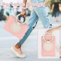 Pancerne Etui Obudowa z Uchwytem do iPad 9.7 / iPad Air 2 / iPad Pro 9.7 różowe