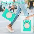 Pancerne Etui Obudowa z Uchwytem do iPad 9.7 / iPad Air 2 / iPad Pro 9.7 miętowe