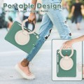 Pancerne Etui Obudowa z Uchwytem do iPad 9.7 / iPad Air 2 / iPad Pro 9.7 zielone
