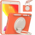 Pancerne Etui Obudowa z Uchwytem do iPad 9.7 / iPad Air 2 / iPad Pro 9.7 pomarańczowa