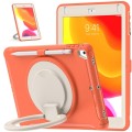 Pancerne Etui Obudowa z Uchwytem do iPad 9.7 / iPad Air 2 / iPad Pro 9.7 pomarańczowa