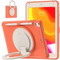 Pancerne Etui Obudowa z Uchwytem do iPad 9.7 / iPad Air 2 / iPad Pro 9.7 pomarańczowa