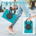 Pancerne Etui Obudowa z Uchwytem do iPad 9.7 / iPad Air 2 / iPad Pro 9.7 niebieska
