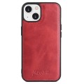 MEGSHI Pokrowiec Portfel na Pasku do iPhone 13 Mini czerwony