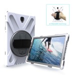 Shockproof Pancerne Etui z Uchwytem do Samsung Galaxy Tab S4 10.5 białe