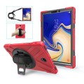 Shockproof Pancerne Etui z Uchwytem do Samsung Galaxy Tab S4 10.5 czerwone