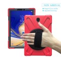Shockproof Pancerne Etui z Uchwytem do Samsung Galaxy Tab S4 10.5 czerwone