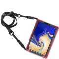 Shockproof Pancerne Etui z Uchwytem do Samsung Galaxy Tab S4 10.5 czerwone