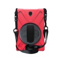 Shockproof Pancerne Etui z Uchwytem do Samsung Galaxy Tab S4 10.5 czerwone