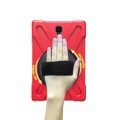 Shockproof Pancerne Etui z Uchwytem do Samsung Galaxy Tab S4 10.5 czerwone