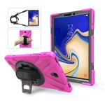 Shockproof Pancerne Etui z Uchwytem do Samsung Galaxy Tab S4 10.5 różowe