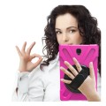 Shockproof Pancerne Etui z Uchwytem do Samsung Galaxy Tab S4 10.5 różowe