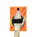 Shockproof Pancerne Etui z Uchwytem do Samsung Galaxy Tab S4 10.5 orange