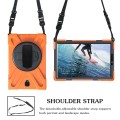 Shockproof Pancerne Etui z Uchwytem do Samsung Galaxy Tab S4 10.5 orange