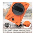 Shockproof Pancerne Etui z Uchwytem do Samsung Galaxy Tab S4 10.5 orange