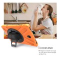 Shockproof Pancerne Etui z Uchwytem do Samsung Galaxy Tab S4 10.5 orange