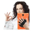 Shockproof Pancerne Etui z Uchwytem do Samsung Galaxy Tab S4 10.5 orange