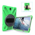 Shockproof Pancerne Etui z Uchwytem do Samsung Galaxy Tab S4 10.5 zielone