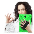 Shockproof Pancerne Etui z Uchwytem do Samsung Galaxy Tab S4 10.5 zielone