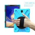 Shockproof Pancerne Etui z Uchwytem do Samsung Galaxy Tab S4 10.5 niebieskie