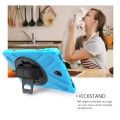 Shockproof Pancerne Etui z Uchwytem do Samsung Galaxy Tab S4 10.5 niebieskie