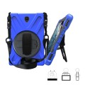Shockproof Pancerne Etui z Uchwytem do Samsung Galaxy Tab S4 10.5 granatowe