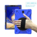 Shockproof Pancerne Etui z Uchwytem do Samsung Galaxy Tab S4 10.5 granatowe