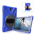 Shockproof Pancerne Etui z Uchwytem do Samsung Galaxy Tab S4 10.5 granatowe